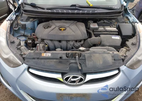 2012 Hyundai Elantra Gls (Ulsan Plant) из США, поврежденный, VIN KMHDH4AE5CU278302